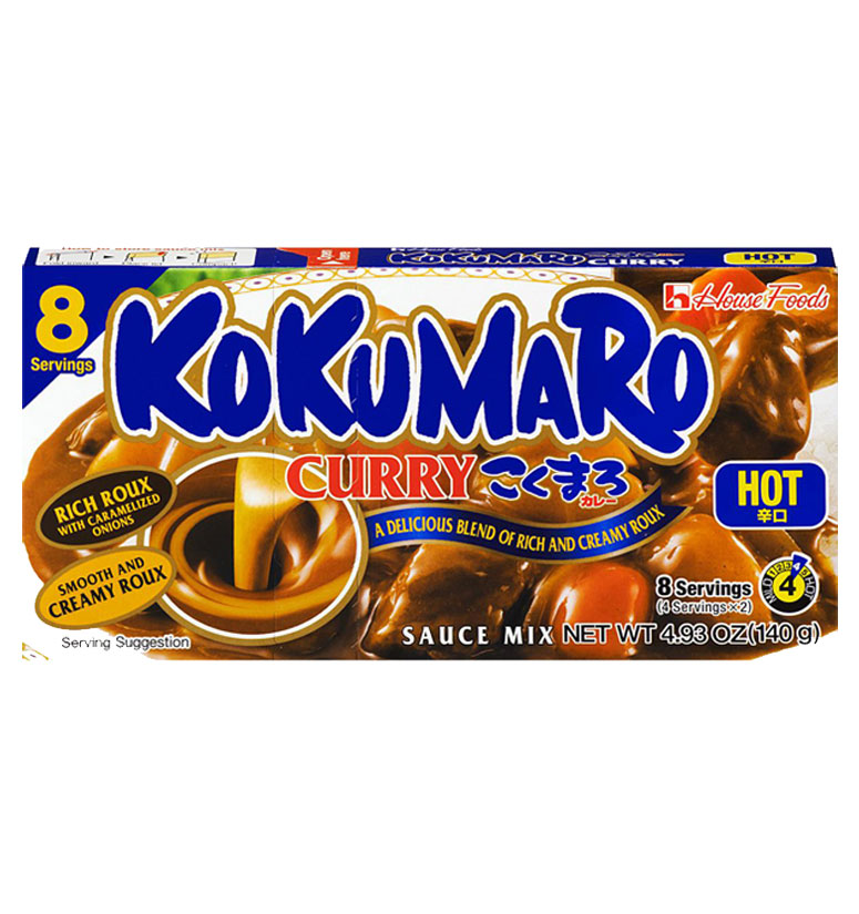 House Foods Kokumaro Curry Hot 140g